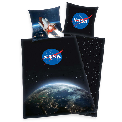 HERDING Parure de lit enfant NASA 135x200 cm