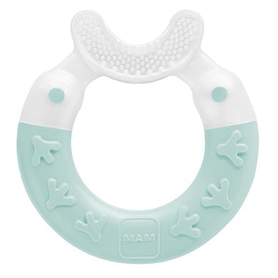 MAM Anneau de dentition Bite & Brush 3 mois+, turquoise
