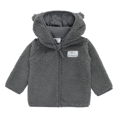 kindsgard Veste bébé kuddel ours gris