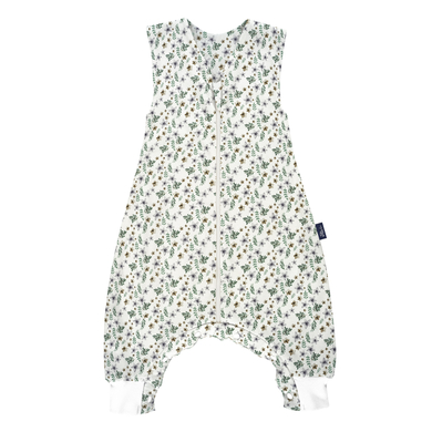 Image of Alvi ® Sacco nanna con piedini Petit Fleurs verde/bianco059