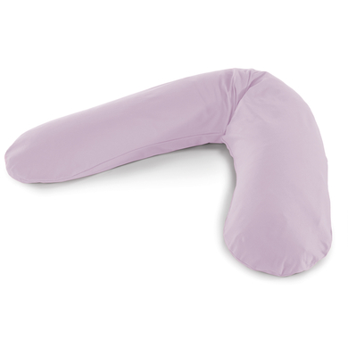 THERALINE Coussin d'allaitement et housse Original collection lavande bambou