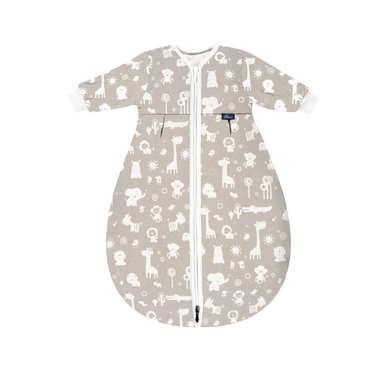 Alvi ® Ball sovsäck Mäxchen Thermo med Arm Zoo djur taupe