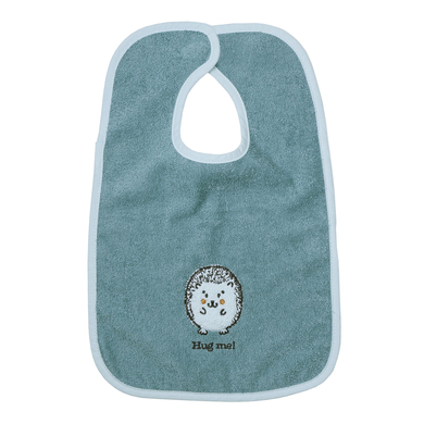 WÖRNER SÜDFROTTIER Bavoir bébé scratch grand hérisson bleu