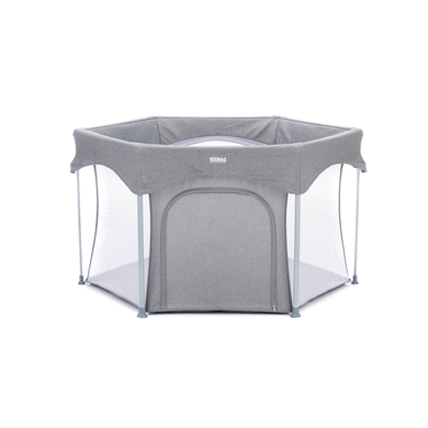fillikid Parc bébé hexagonal Athen gris ø 134 cm