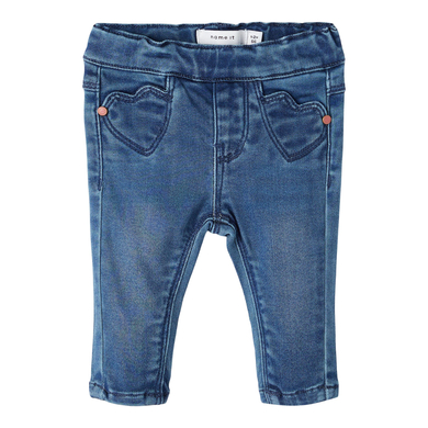 name it Leggings Nbfpolly Denim bleu foncé