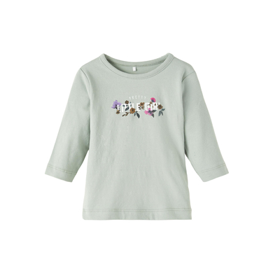 name it T-shirt à manches longues Nbfotinne Iceberg Green