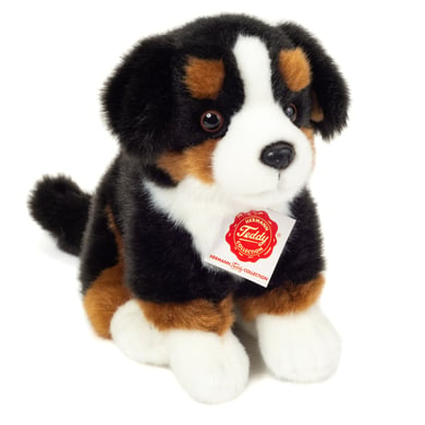 teddy hermann  perro de montana de berna sentado 21 cm