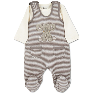 Sterntaler Ensemble grenouillère Nicki Eddy gris