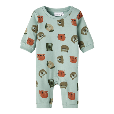 name it Combinaison Sweat Nbmolle Iceberg Green