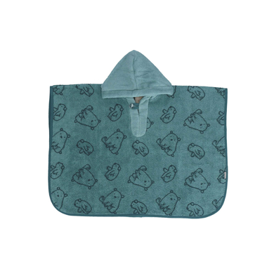 Sterntaler Poncho de bain enfant Elia turquoise foncé