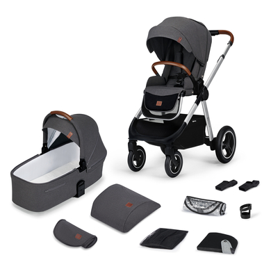 Image of Kinderkraft Passeggino duo EVERYDAY 2 in 1 - grigio scuro059