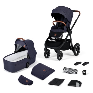 Kinderkraft Passeggino duo EVERYDAY 2 in 1 - blu jeans