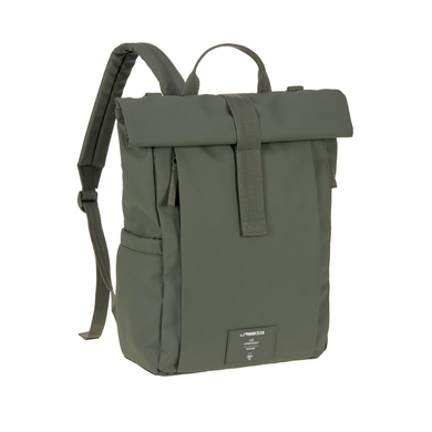 LÄSSIG Sac à langer dos Rolltop Up Backpack olive
