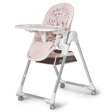 Kinderkraft Seggiolone pappa LASTREE - rosa