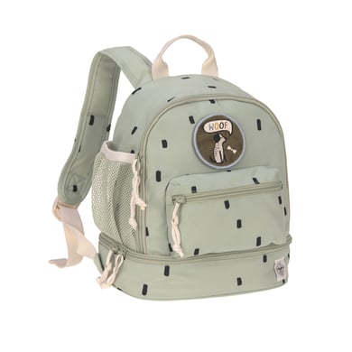LÄSSIG Mini Backpack, Happy Prints, light olive  - Onlineshop Babymarkt