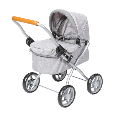 knorr toys® Puppenwagen Mini Lili – stone brown grau