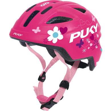 Image of PUKY ® Casco PH 8 Pro-S, rosa con fiori