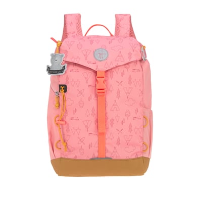 LÄSSIG Sac à dos enfant Big Outdoor Backpack, Adventure rose