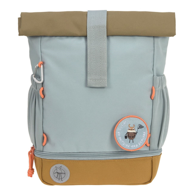 LÄSSIG Mini Rolltop Backpack, Nature light blue  - Onlineshop Babymarkt