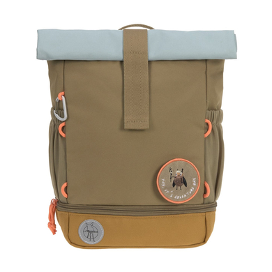 LÄSSIG Mini Rolltop Backpack, Nature olive  - Onlineshop Babymarkt