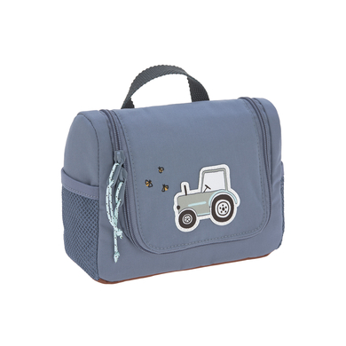LÄSSIG Trousse de toilette enfant Mini Washbag, Adventure tracteur