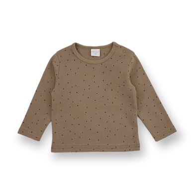 Levně LITTLE Košile Dream Big dots khaki