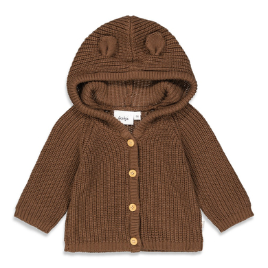 Feetje Gilet enfant mailles Beary Nice Zand