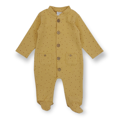 Levně LITTLE Romper suit Dream Big honey