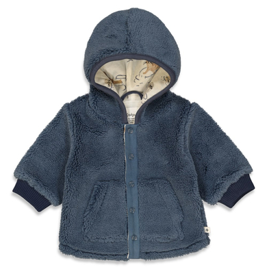Feetje Veste enfant peluche Cool As Ever bleu marine