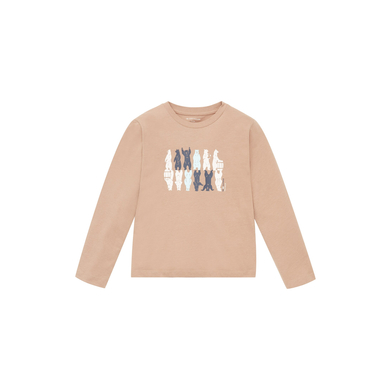 TOM TAILOR Camicia a maniche lunghe french beige argilla