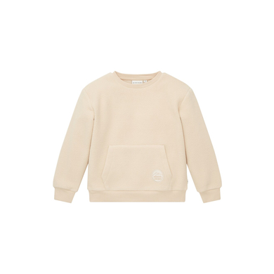 TOM TAILOR Sweat-shirt en laine polaire Soft Light Beige
