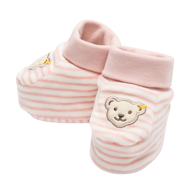 Image of Steiff Scarpe per neonato argento rosa059