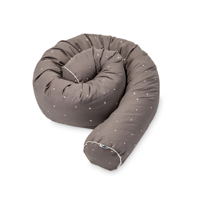 JULIUS ZÖLLNER Tour de lit traversin enfant bio pois sauvages 180 cm