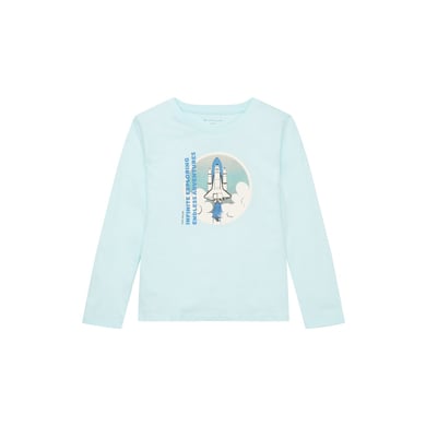 TOM TAILOR Maglia a maniche lunghe Light Water Blue