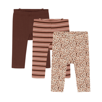 Image of Hust & Claire Leggings 3 Pack Liva Rum raisin059