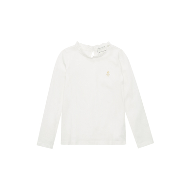 TOM TAILOR T-shirt à manches longues Whipser White