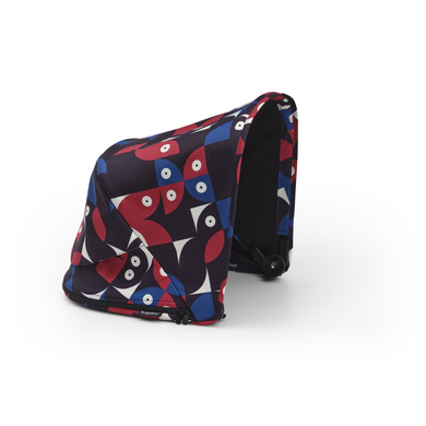 bugaboo Canopy de poussette Fox 3 rouge/bleu édition spéciale