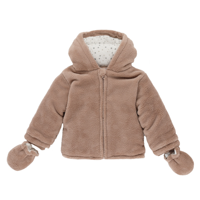 kindsgard Veste enfant peluche bomo rose