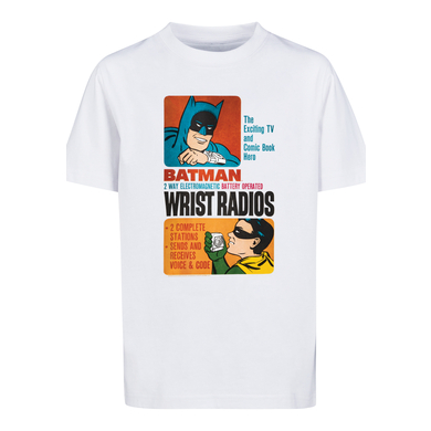 F4NT4STIC T-Shirt DC Comics Superhelden Batman TV Serie Wrist Radios weiß