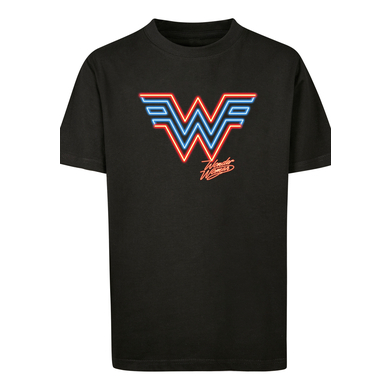 F4NT4STIC T-Shirt DC Comics Wonder Woman 84 Neon Emblem schwarz