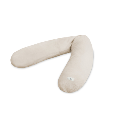 JULIUS ZÖLLNER Coussin d'allaitement mousseline sable
