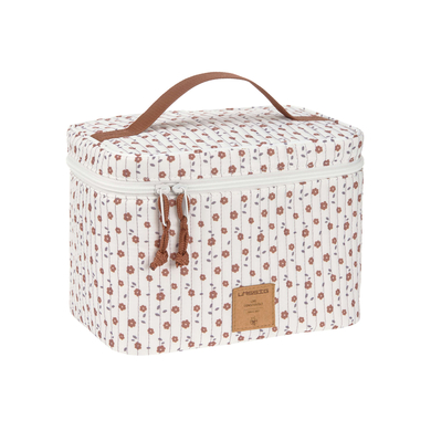 Image of LÄSSIG Beauty case per il cambio - Nursery Caddy To Go, Flowers bianco059