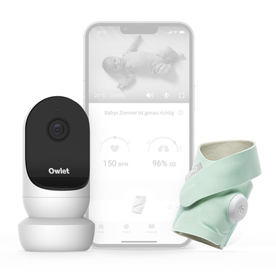 Levně Owlet Monitor Duo Smart Sock 3 + Camera 2 mint