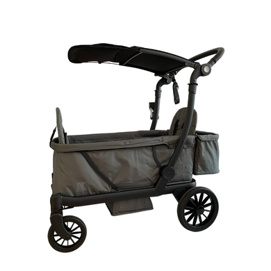 LifeGoods Chariot Pliable Enfant - Chariot De Transport - De Jardin -  Chariot De Plage - Chariot - roulettes Pivotantes - 2 Stands Capacité De  Charge 70KG - Noir : : Jeux et Jouets
