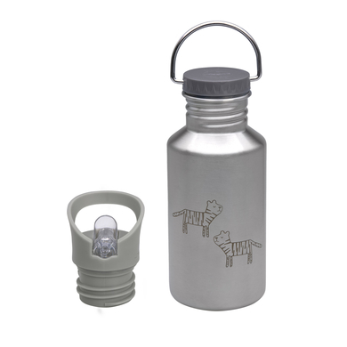 LÄSSIG Gourde enfant safari tigre inox 500 ml