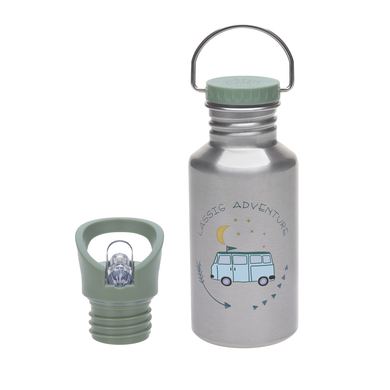 LÄSSIG Gourde enfant Adventure bus inox 500 ml