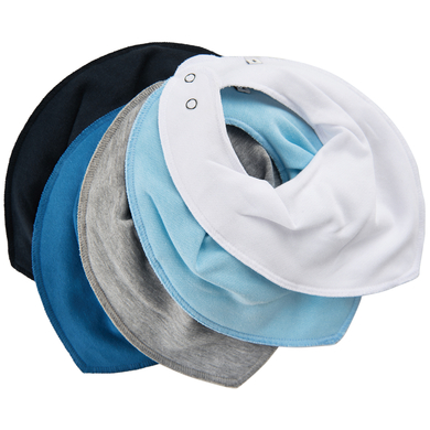 pippi Bandana bébé Light dust lot de 5