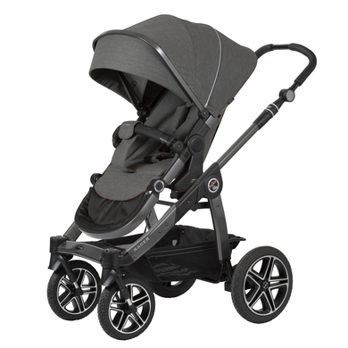 Hartan Barnvagn Racer GTX med handbroms Causal Collection little penguin (910) Ramfärg platinum