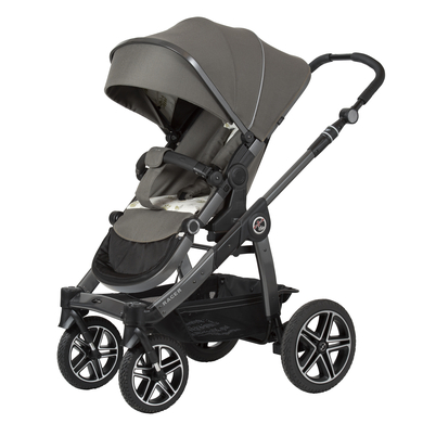 Hartan Barnvagn Racer GTX med handbroms Causal Collection green nature (916)Ramfärg platina