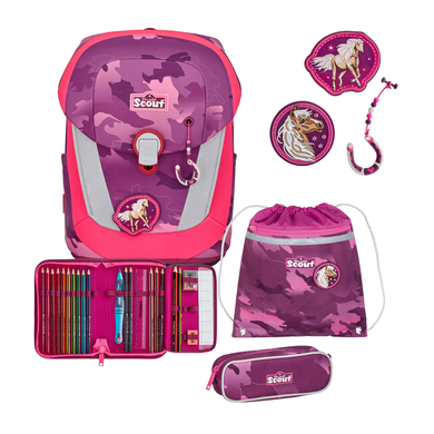 Scout Sunny II DIN - Pink Horse , 4 pcs.